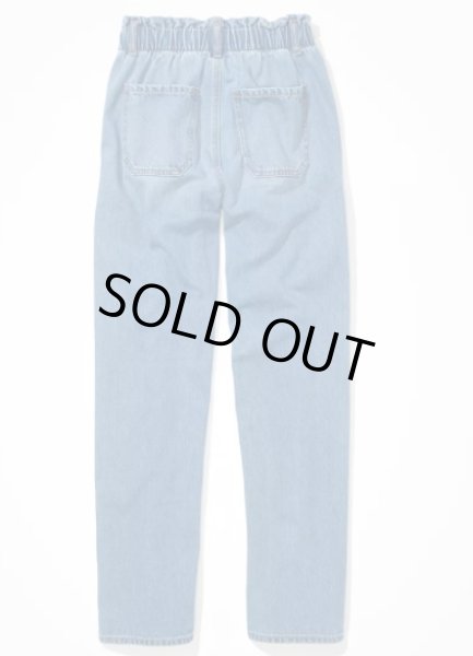 画像2: アメリカンイーグル ハイライズバギージーンズ ウエストゴム (2)