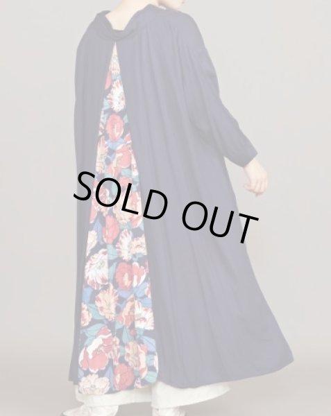 画像1: カヤ】花ざかり八掛ワンピース ○3D展 BEPPIN和装スタイル ワンピース　A (1)