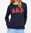 画像1: gap ロゴスウエット　紺色 (1)