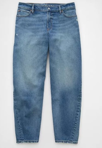 画像3: AE ローライズ　バレルジーンズ 　サイズ　16 (3)