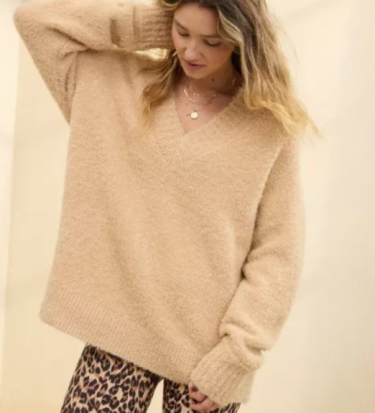 画像3: アメリカンイーグル　ブークレーセーターVネック (3)