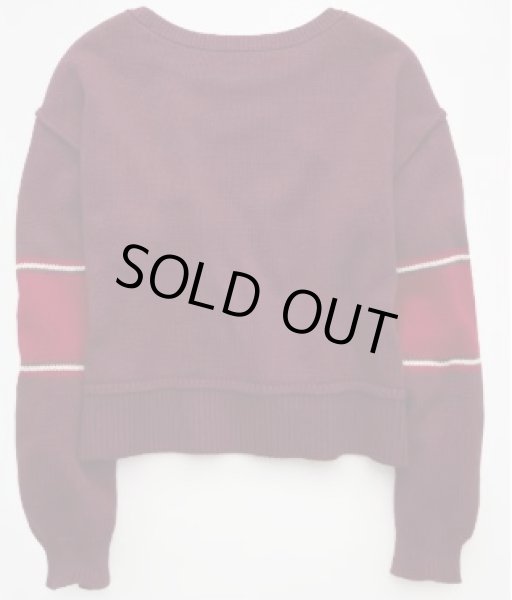 画像2: アメリカンイーグル ボートネックグラフィックセーター A (2)