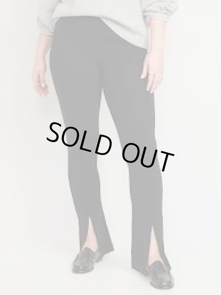 画像1: old navy 　フレアー レギンス　黒　L (1)