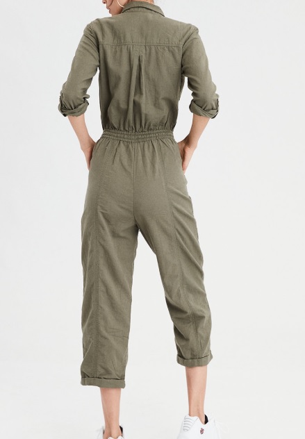 girls grey jumpsuit